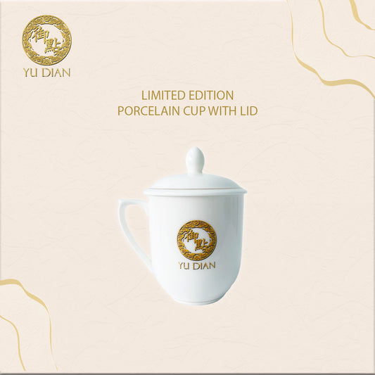 Yu Dian Porcelain Cup with lid